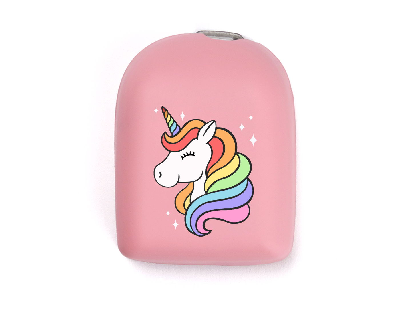 Omnipod Cover - Print - Unicorn - Light Pink