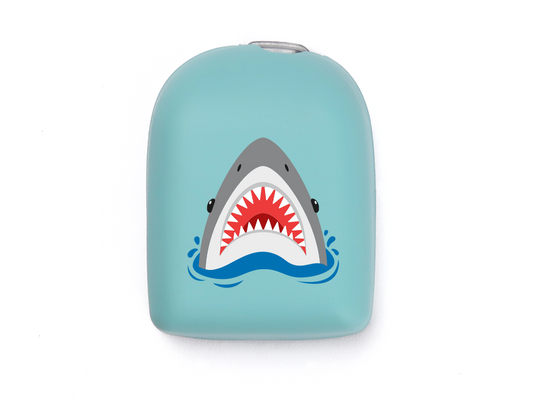 Omnipod Cover - Print - Shark