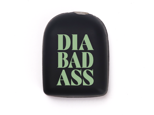 Omnipod Cover - Print - Diabadass Black